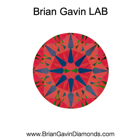 1.202 D VS1 Brian Gavin Premium Lab Grown Round Round Diamond aset