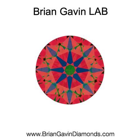 0.874 D VS1 Brian Gavin Premium Lab Grown Round Round Diamond aset