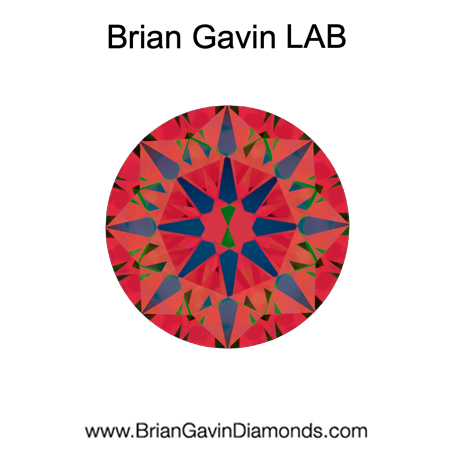 2.83 D VS2 Brian Gavin Premium Lab Grown Round Round Diamond aset