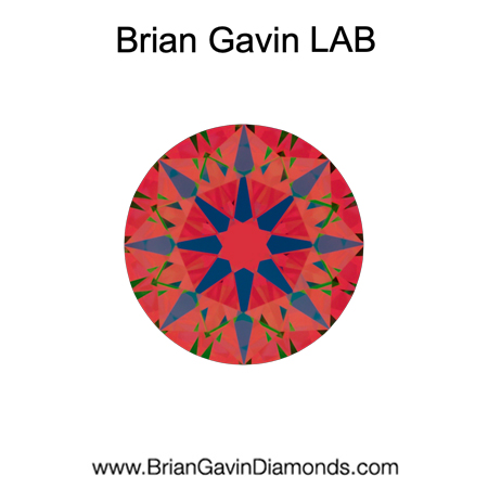 0.802 E VS1 Brian Gavin Premium Lab Grown Round Round Diamond aset