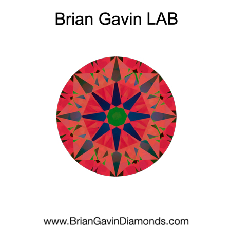 0.941 D VS1 Brian Gavin Premium Lab Grown Round Round Diamond aset