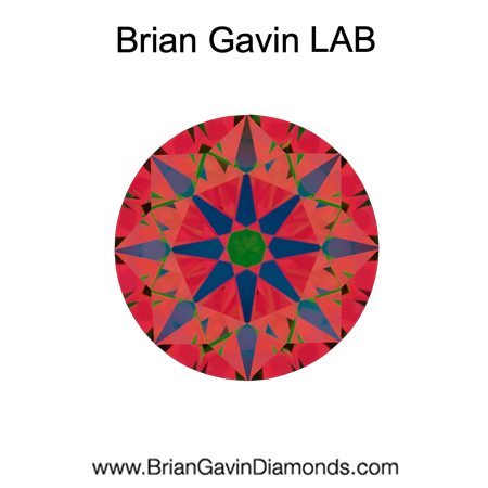 1.378 D VS2 Brian Gavin Premium Lab Grown Round Round Diamond aset