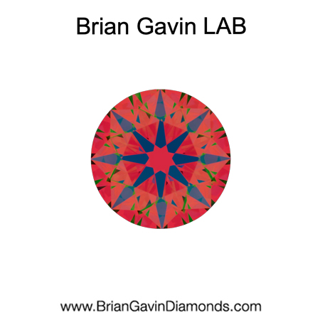 0.63 D VVS1 Brian Gavin Premium Lab Grown Round Round Diamond aset