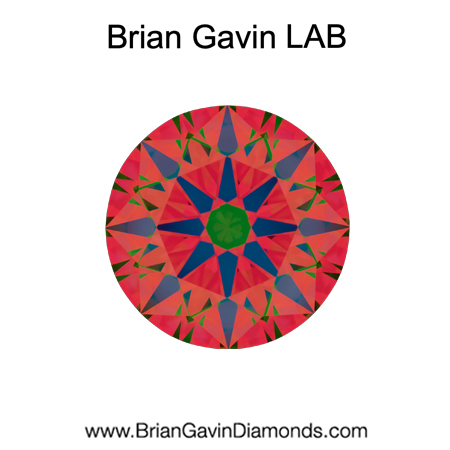 2.7 E VS1 Brian Gavin Premium Lab Grown Round Round Diamond aset