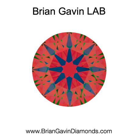 2.472 E VS1 Brian Gavin Premium Lab Grown Round Round Diamond aset