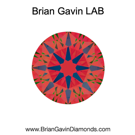 1.013 D VVS2 Brian Gavin Premium Lab Grown Round Round Diamond aset