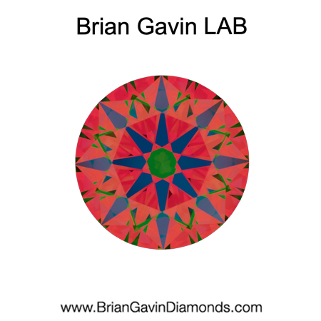 1.087 D VS1 Brian Gavin Premium Lab Grown Round Round Diamond aset