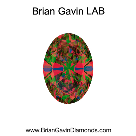 0.901 D VS1 Premium Lab Grown Oval Diamond aset