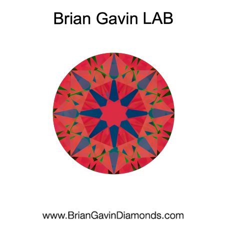 3.185 F VS2 BG Premium Lab Round Diamond aset