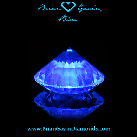 1.203 G SI1 Blue Round fluorescence