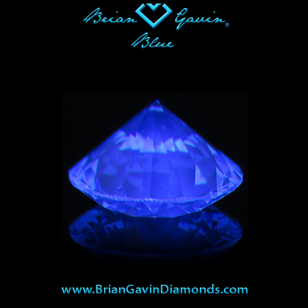 1.541 I VS2 Blue Round fluorescence