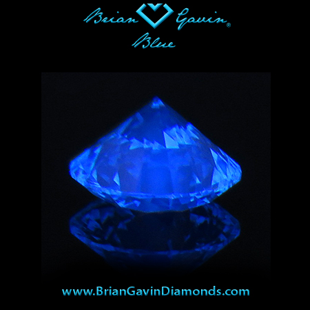 0.538 I VS2 Blue Round fluorescence