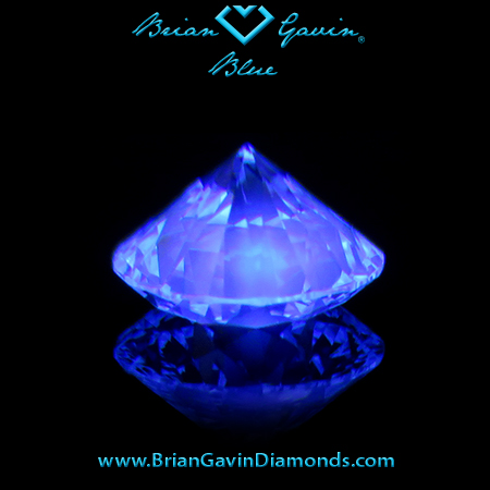 0.788 F VS1 Blue Round fluorescence