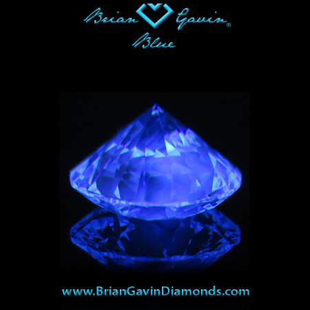 1.518 J VS2 Blue Round fluorescence