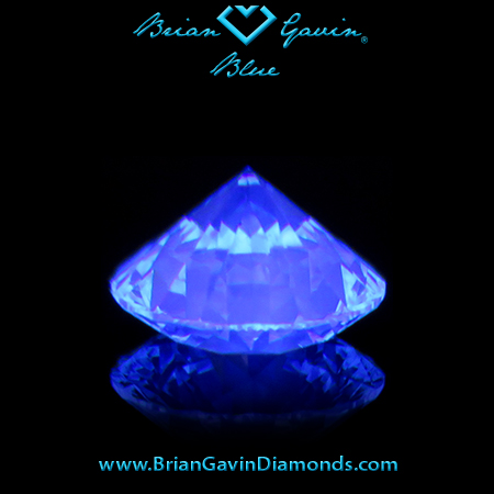 0.810 J VS1 Blue Round fluorescence