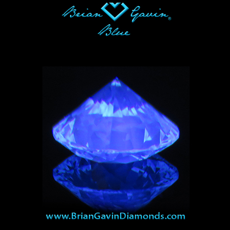 0.691 I VS2 Blue Round fluorescence