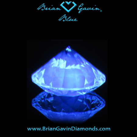 0.703 J VS1 Blue Round fluorescence