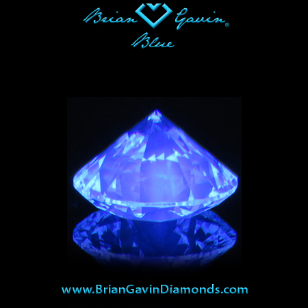 0.706 I VS1 Blue Round fluorescence
