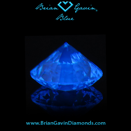 1.103 G VS2 Blue Round fluorescence