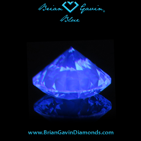 0.810 G VS2 Blue Round fluorescence