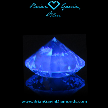 0.716 F VS1 Blue Round fluorescence