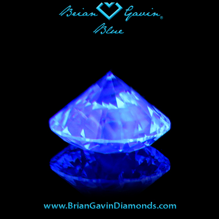 0.724 F VS1 Blue Round fluorescence