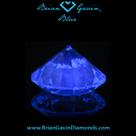 1.722 I VS1 Blue Round fluorescence
