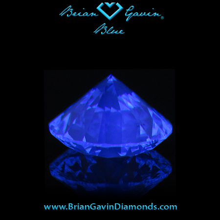 1.925 H VS1 Blue Round fluorescence