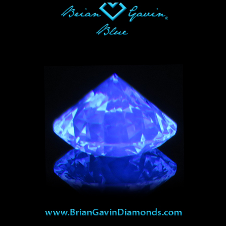 0.692 H VS1 Blue Round fluorescence