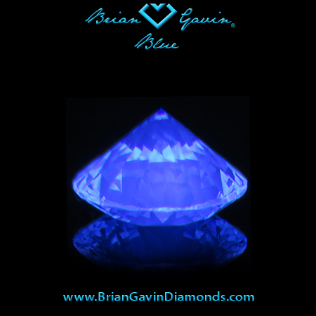0.728 J VS1 Blue Round fluorescence