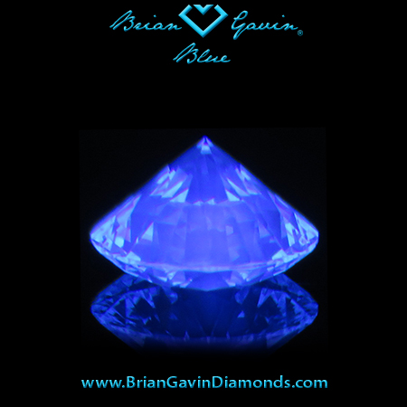 0.690 H VS1 Blue Round fluorescence