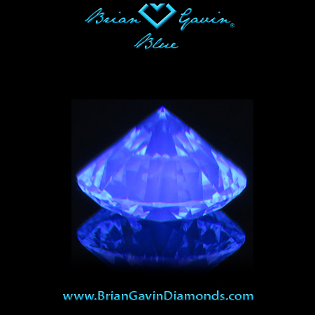0.693 I VS1 Blue Round fluorescence