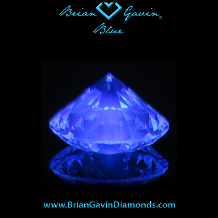 0.703 G VS2 Blue Round fluorescence