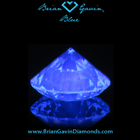 0.820 H VS2 Blue Round fluorescence