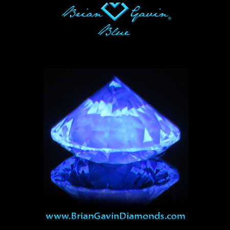 0.516 F VS2 Blue Round fluorescence