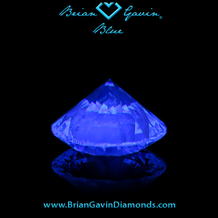 1.850 H SI1 Blue Round fluorescence