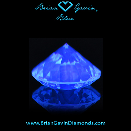 1.270 L SI1 Blue Round fluorescence