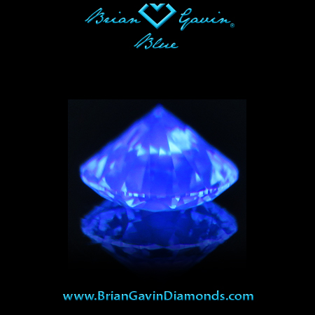 0.428 I VVS2 Blue Round fluorescence