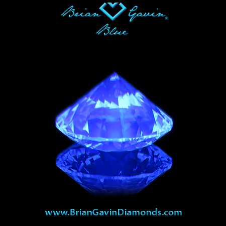 0.701 J VS1 Blue Round fluorescence
