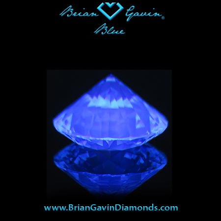 1.305 L VS2 Blue Round fluorescence