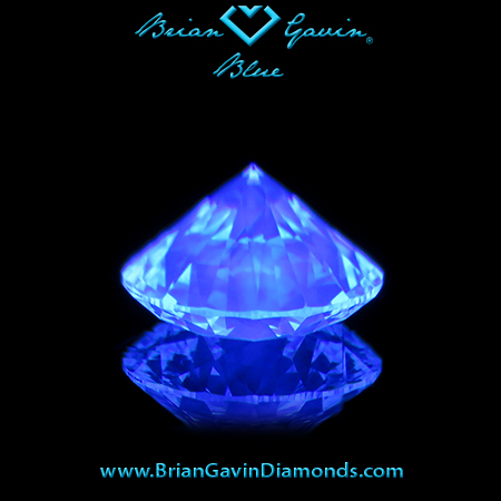 1.042 H VS1 Blue Round fluorescence