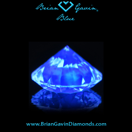 1.818 J VS2 Blue Round fluorescence