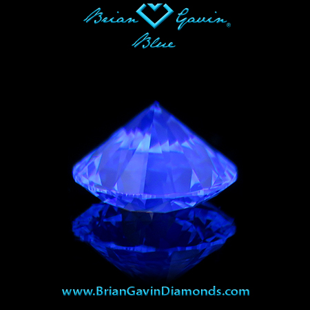 0.731 I VS2 Blue Round fluorescence