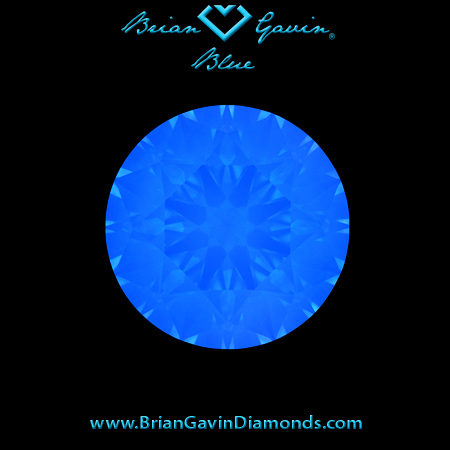 1.217 J VVS2 Brian Gavin Blue fluorescence