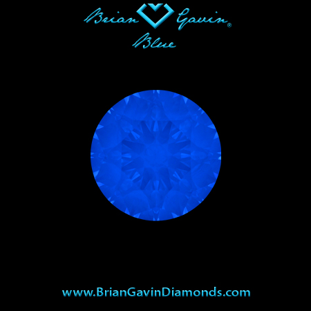 0.811 G VVS2 Brian Gavin Blue fluorescence