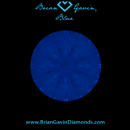 1.08 K VS1  Brian Gavin Blue Round fluorescence