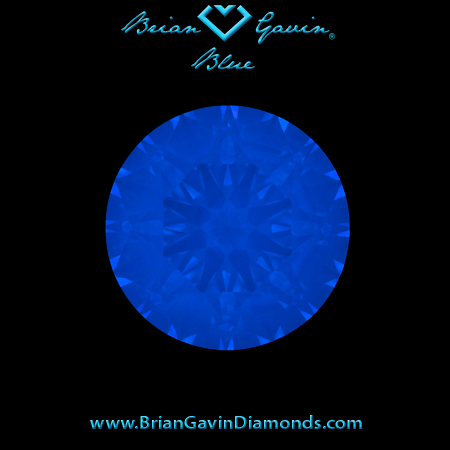 1.73 I VS2 Blue Round fluorescence