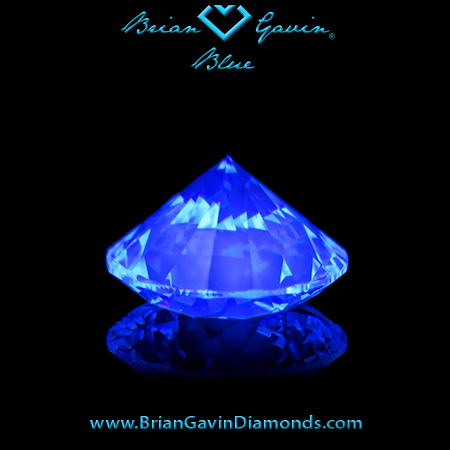 1.093 I VVS2 Blue Round fluorescence