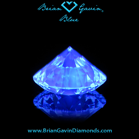 1.177 H VVS2 Blue Round fluorescence