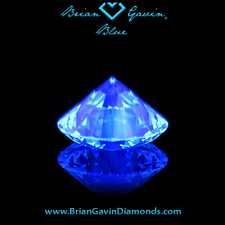 0.708 I VVS1 Blue Round fluorescence